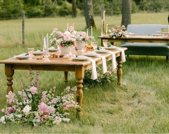 French Country farm table