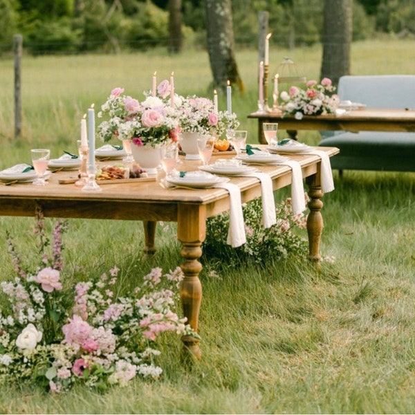 French Country farm table