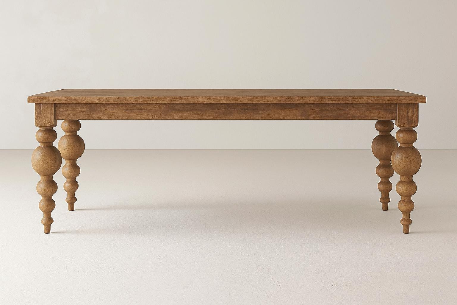 Handcrafted Hardwood Heritage Table: Solid Wood Dining Table - Etsy