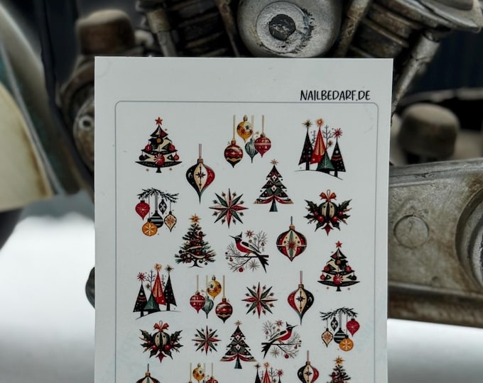 Merry Christmas, Nail Stickers, Christmas Nails, Winter Nail Art, Waterslide Decals, Winter Nails, Nail Tattoo