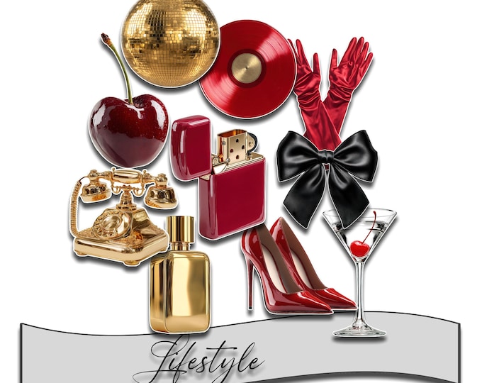 Sticker Set | Vinyl Stickers | Waterproof Stickers | Luxury, Glamorous Feminine, Leopard Print