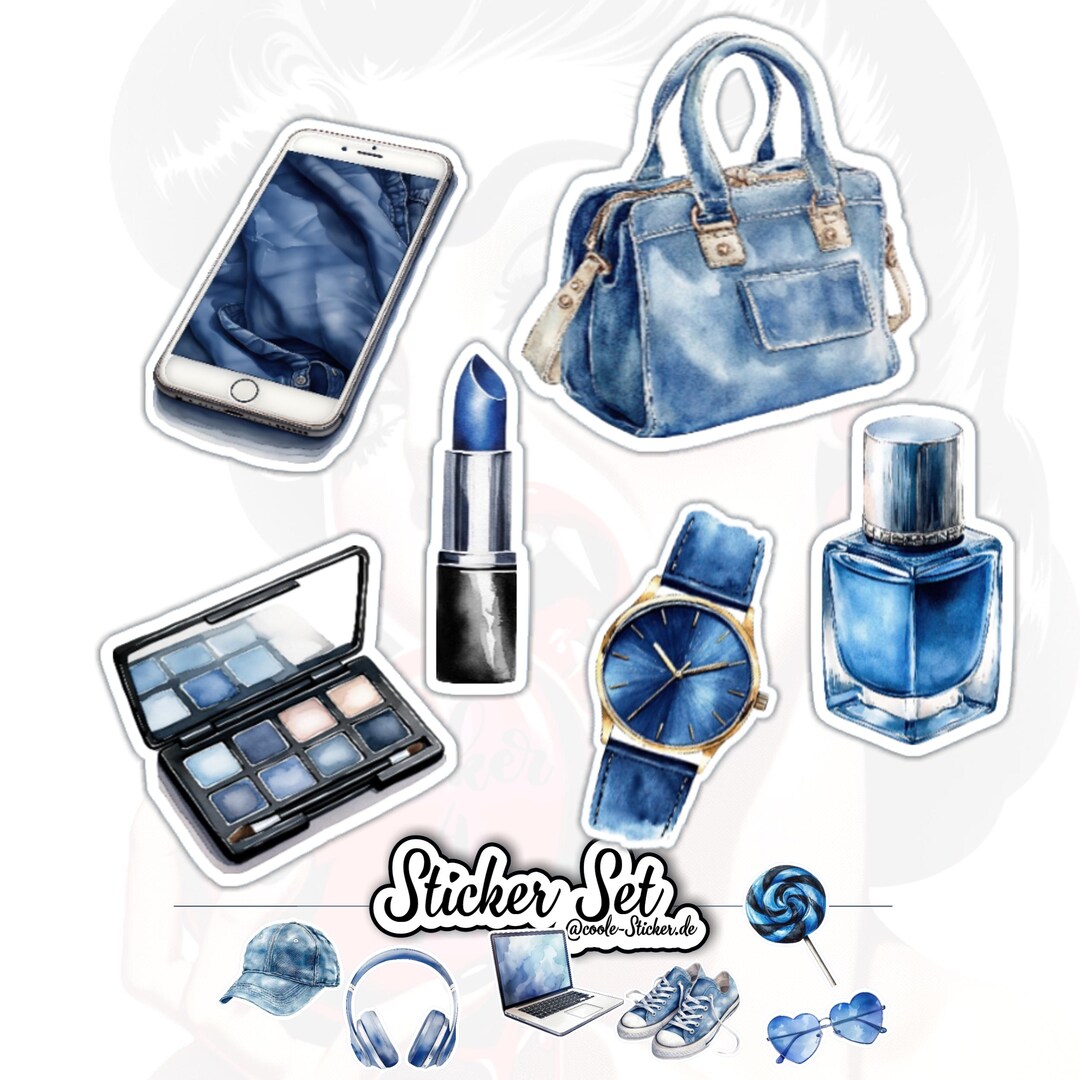Beauty Fashion Girl Sticker Pack - Laptop Stickers - Vinyl Stickers ...