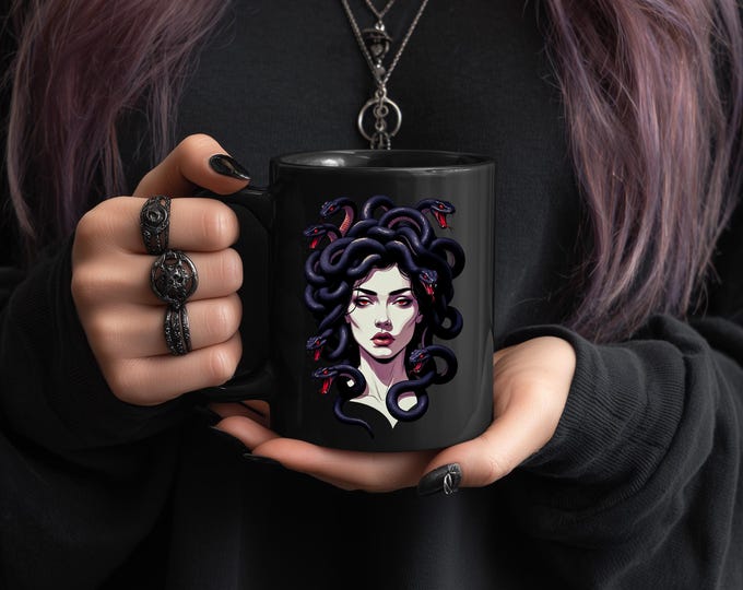 Medusa Waterslide Decals – Ancient Face – Greek Mythology