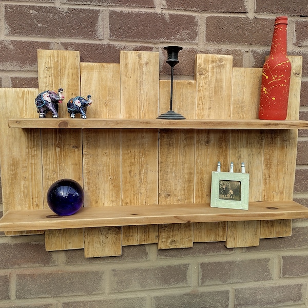 Reclaimed Wood Shelf Etsy UK