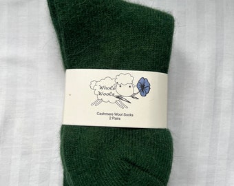Cashmere Wool Socks 2 Pairs
