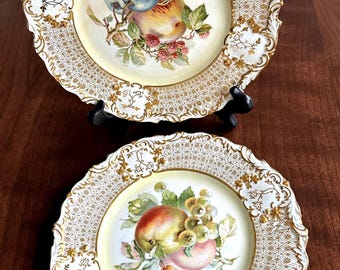 Antique Hammersley Bone China plates