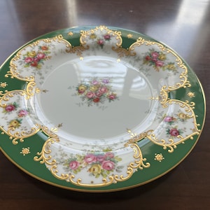 Antique Gold Encrusted Luxury Spode Copeland’s China Plate
