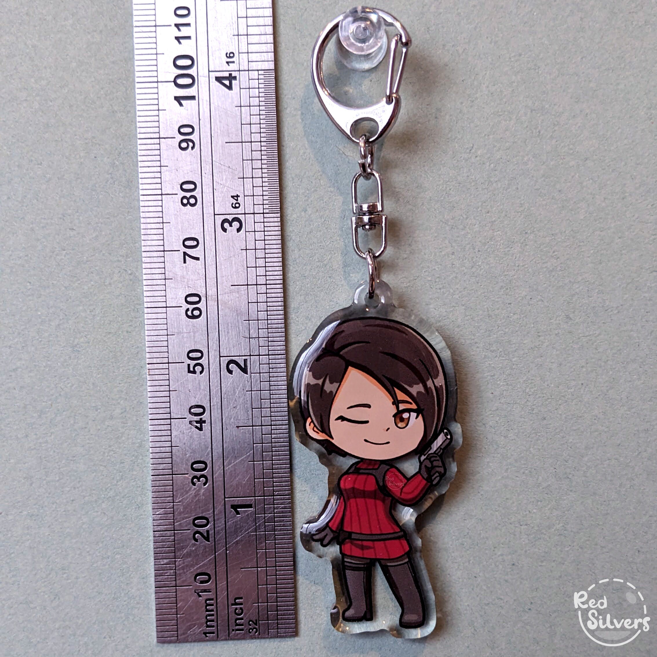 RE4R Epoxy Acrylic Keychains Etsy
