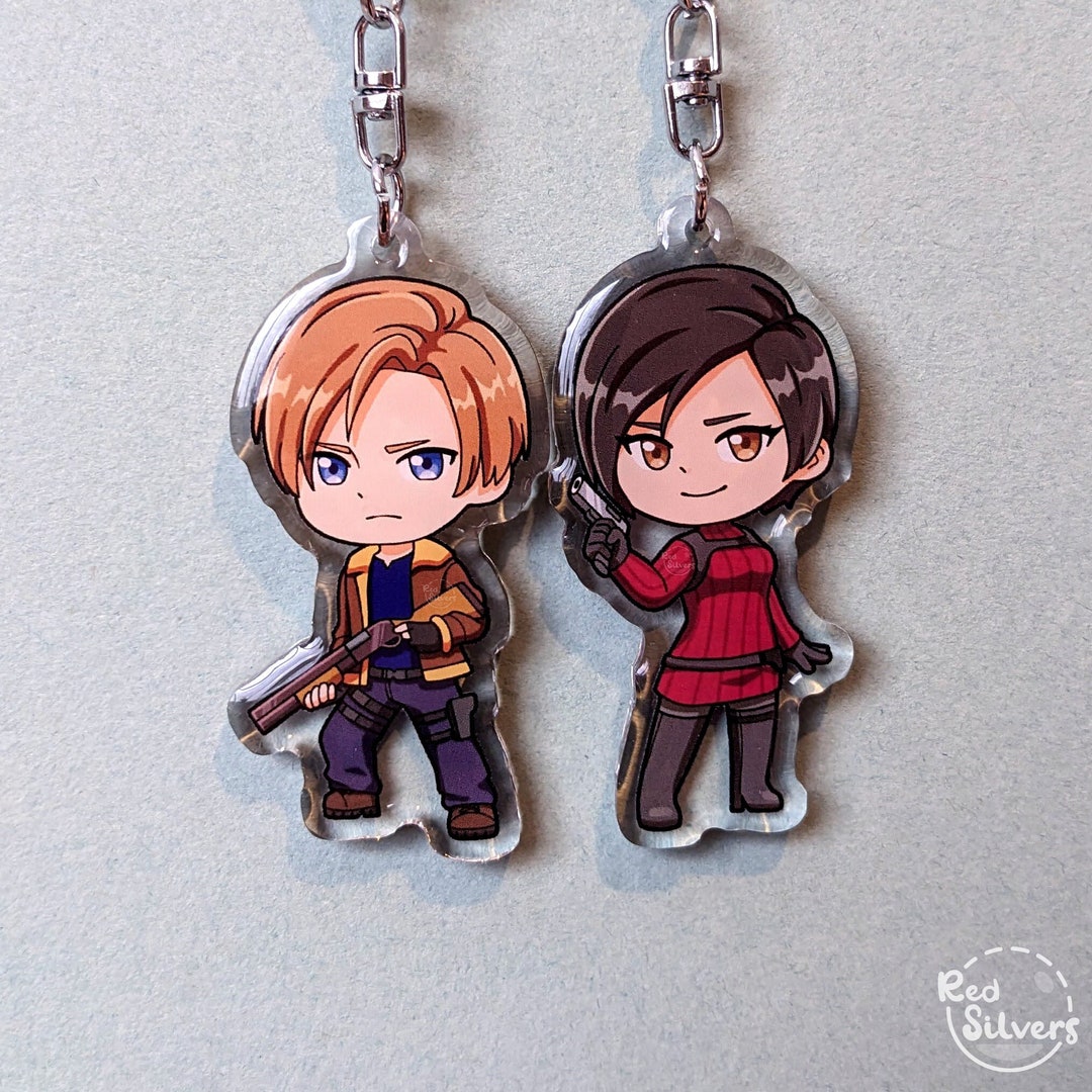 RE4R Epoxy Acrylic Keychains Etsy