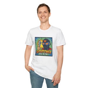 Voice Acting Superpower T-Shirt - Unisex Hero Tee