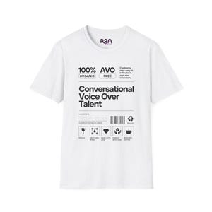 Voice Actor Ingredients T-Shirt - Unisex Soft Cotton Tee by ROA Shop