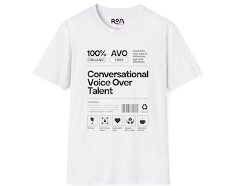 Voice Actor Ingredients T-Shirt - Unisex Soft Cotton Tee by ROA Shop