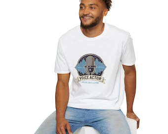 Voice Actor T-Shirt - Unisex Softstyle Tee