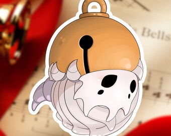 Bellbeast Silksong Vinyl Sticker Hollow Knight Flea Pharloom Hornet Jingle Bell