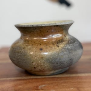 Wheel Thrown Wood Fired Vase, Rustic Vase, Farm House, Cottage core, Shabby Chic Design, Unique Shape, Wedding Gift, House Warming Gift