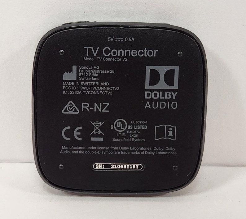 Phonak TV Connector V2 Dolby Digital Version - Etsy