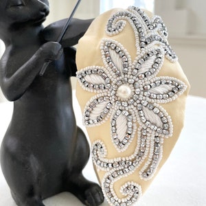 Unique Pretty Sweet Hand-sewn Beaded Embroidered Artisanal Statement Headband