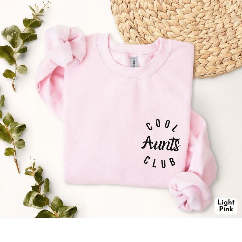 Damen Sweatshirt 'Cool Aunts Club' - Lustiger Tante Print Langarm Pullover