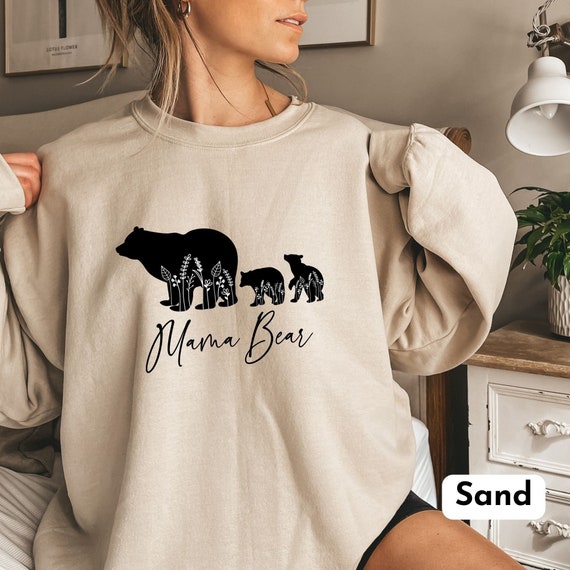 Momma bear sweatshirt hotsell