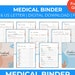 Family Medical Binder | Printable Health Record Organizer ...
