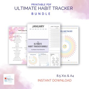 Ultimate Habit Tracker Bundle