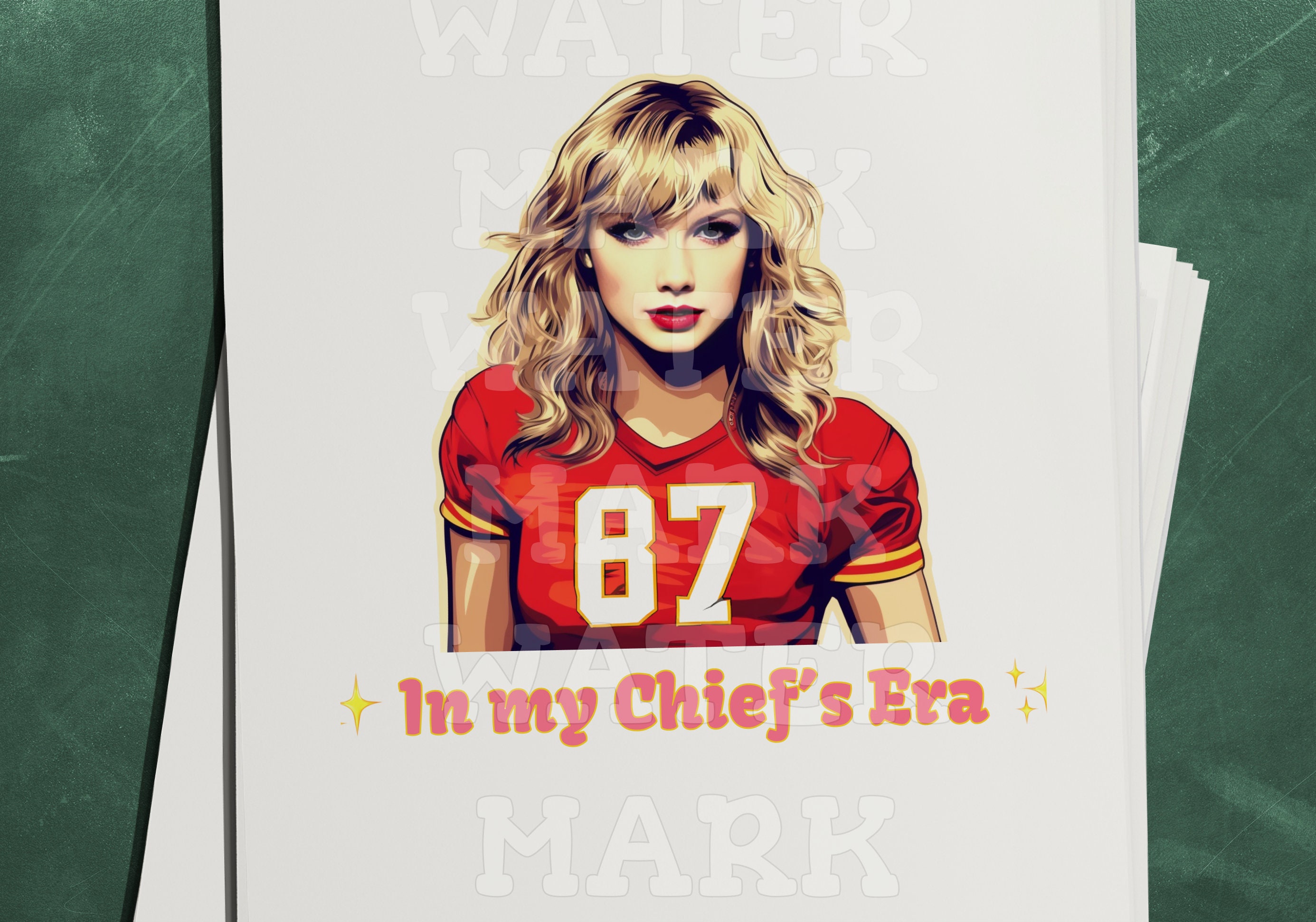 Travis & Taylor Eras PNG, Swiftie Football Design, Eras Tour 87 Art, American Football Swift Mix, Team Travis Taylor Era, Chiefs Swift Era