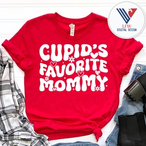 SVG da mamãe favorita do Cupido, Love SVG, Valentine Svg, Dia dos Namorados Svg, Camisa dos namorados Svg, Love Svg, Feliz Dia dos Namorados SVG