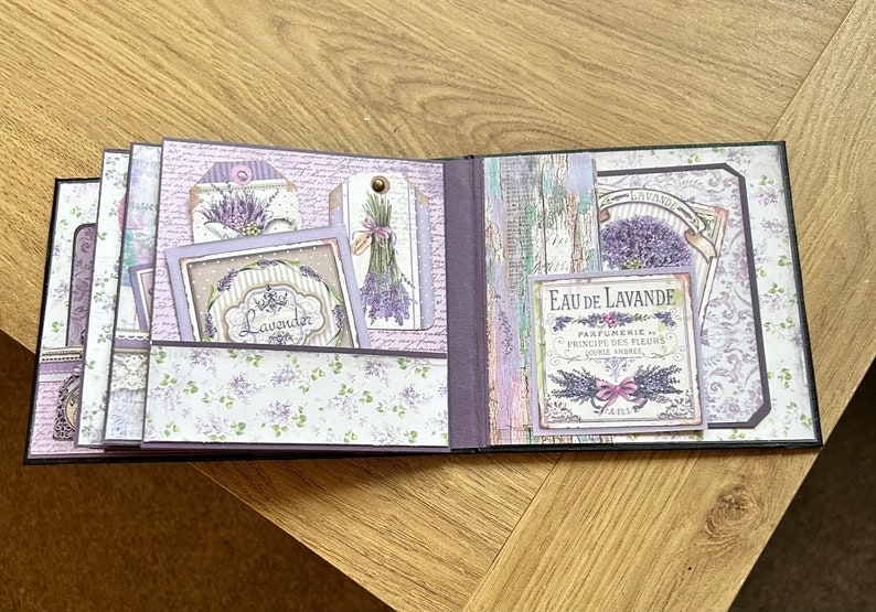 Provence Mini Keepsake Book - Etsy UK