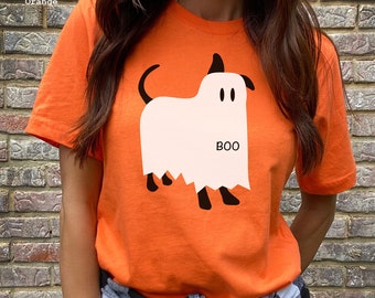 Koszulka Boo Ghost Dog Halloween, koszulka Ghost Dog, koszulka dla miłośników psów, słodka koszulka na Halloween, koszulka dla psa na Halloween, upiorny sezon