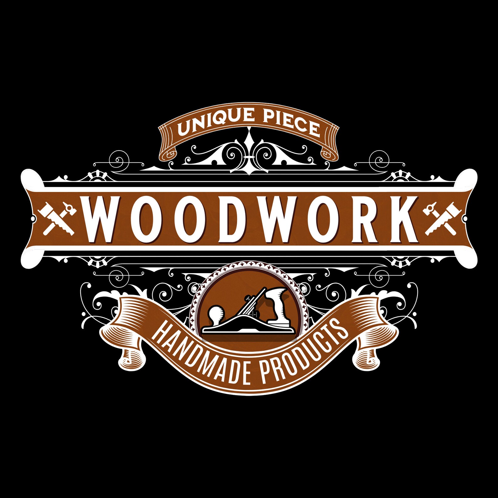 Logo Design - Woodwork and Carpentry Logo - Custom Logo - Business Logo ...