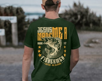 Jesus Made Me a Fishermen PNG | Fathers Day Gift (Digital Download)