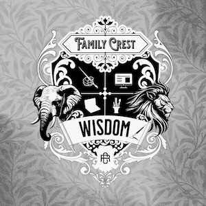 Personalized family crests,custom logo design | family crest