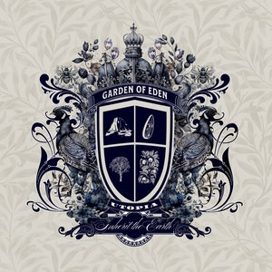 family crest coat of arms | custom logo design | family crest