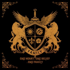 family crest coat of arms | custom logo design | family crest,A coat of arms crest heraldic medieval knight or royal family shield.
