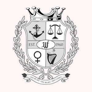 Personalized family crests,custom logo design | family crest ,victor