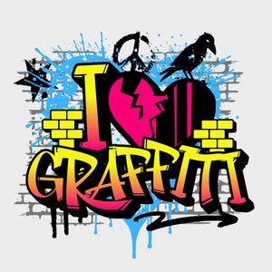 Custom Graffiti Name, Customized Graffiti, Street Art Style Name, sticker graffiti, for print on demand, Personalized gift png