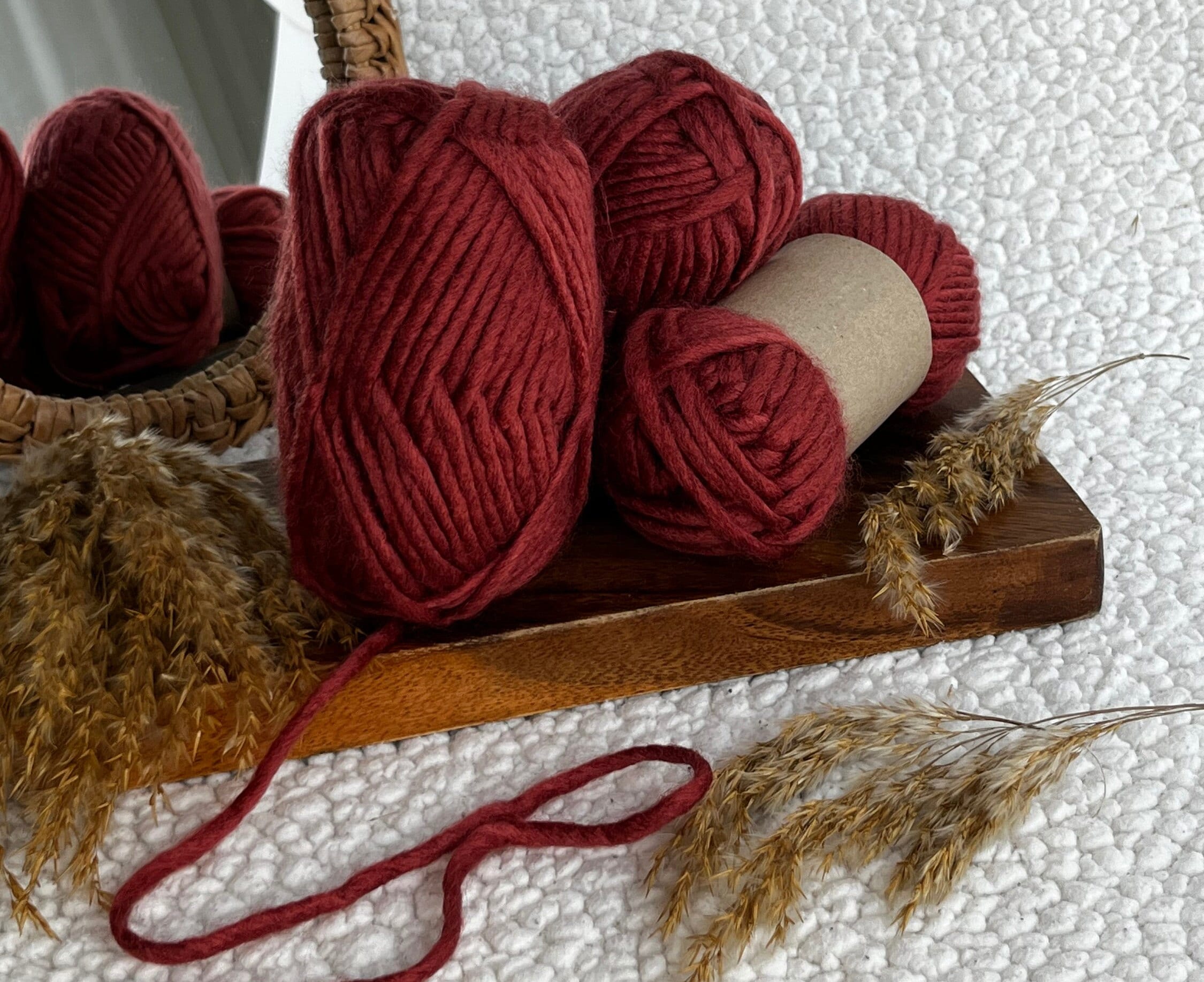 Laine en pelote, lot de 12 pelotes, layette de tricot, laine pour le tricot  et le crochet, fil à crochet, - Un grand marché