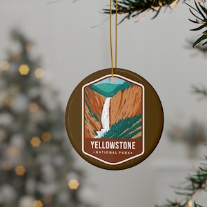 Yellowstone National Park Ornament, kostenloser Versand für Continental USA
