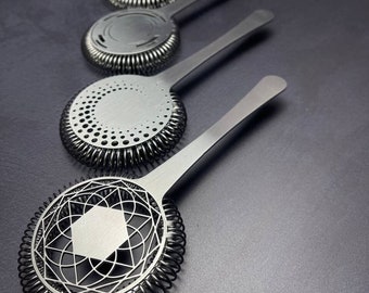 Mini Cocktail Hawthorne Strainer| Handmade Stainless Steel Exclusive Accessory for Bartending