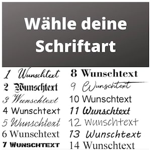 Türschild Namensschild Briefkastenschild Klingelschild Haustür Acryl Kunststoff selbstklebend Gravur Personalisiert 8 verschiedene Farben Bild 3