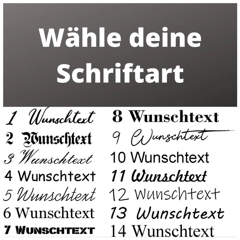 Türschild Namensschild Briefkastenschild Klingelschild Haustür Acryl Kunststoff selbstklebend Gravur Personalisiert 8 verschiedene Farben Bild 3