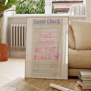 Dit moet de plek zijn gast check print bar winkelwagen muur kunst preppy meisje tijdperk slaapkamer poster chique slaapzaal dopamine decor schattig trendy afdrukbare