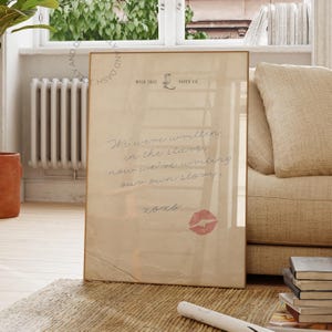 Arte de pared occidental escrito en las estrellas, decoración de dormitorio de vaquera de moda, impresión vintage de campo, póster retro de vaquero para dormitorio, imprimible del salvaje oeste femenino