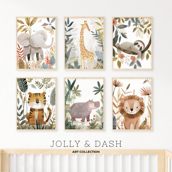 Jungle Nursery Decor - Etsy