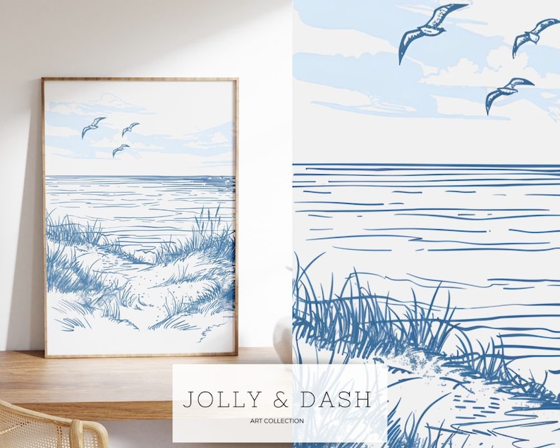 Coastal Prints, Coastal Granddaughter Decor, Coastal Cowgirl Wall Art ...