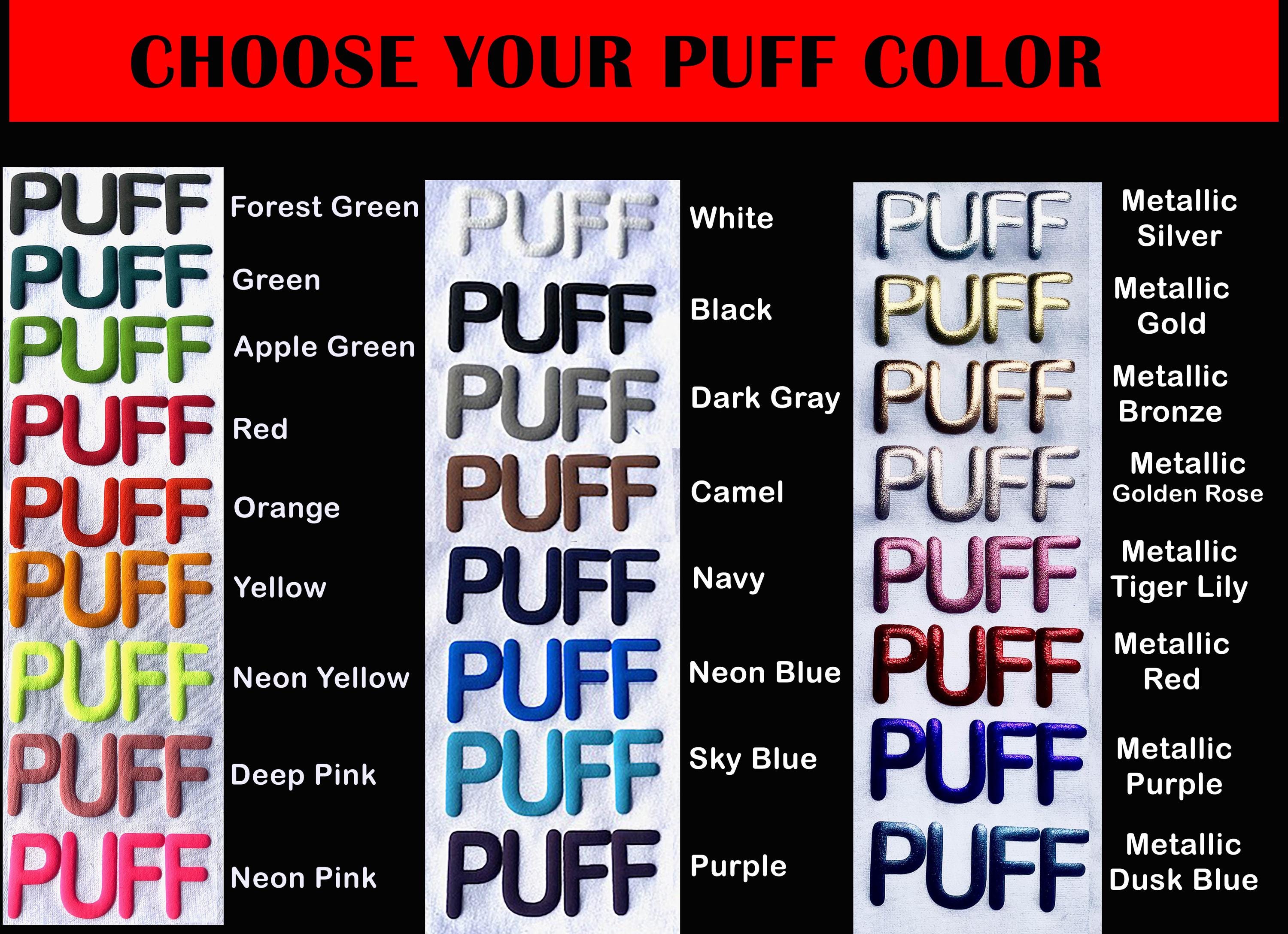 CUSTOM Team Sweatshirt, embossed puff, Custom Team Name Sweatshirt, Mascot, School Spirit, Varsity Team, number on sleeve, team tee shirt