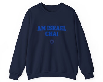 Sudadera Am Israel Chai