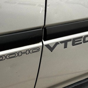 DOHC VTEC Honda sticker decal ideal for Civic Prelude Integra Accord CRX Delsol