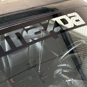 MAZDA självhäftande solremsa (klistermärke), perfekt för Miata MX 5 – Fri frakt