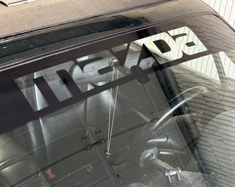 MAZDA sun visor sticker (sticker) ideal for Miata MX 5 or RX 7 / 8 – Free Shipping